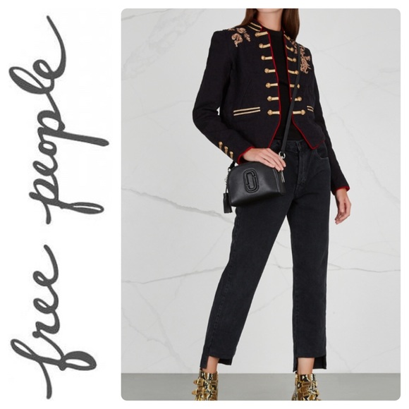 Free People Lauren Band Embroidered Cotton Jacket - Picture 6 of 7